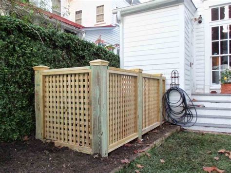 garbage enclosure fence metal|fence to block garbage cans.